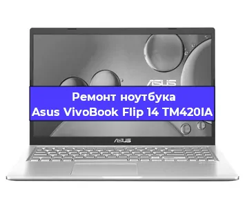 Чистка от пыли и замена термопасты на ноутбуке Asus VivoBook Flip 14 TM420IA в Самаре